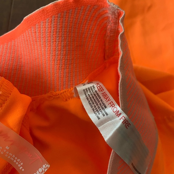 Free People Movement orange high waisted leggings - Picture 3 of 10